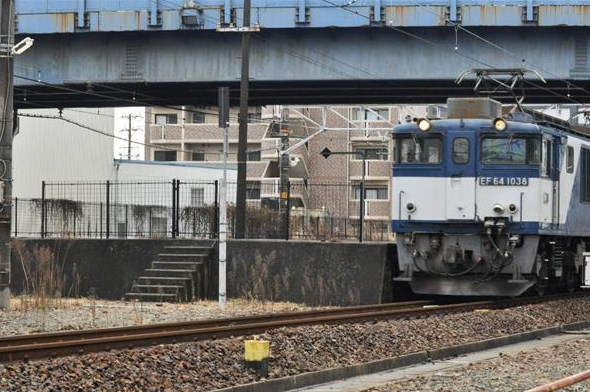 ＪＲ共和駅構内の事故現場付近