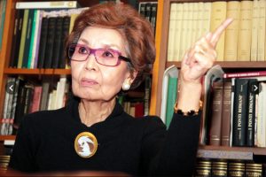 さすが歴史家、卓見を語る塩野七生さん